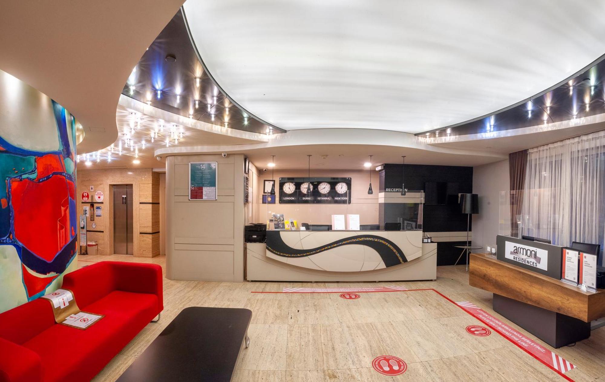 Ar-Mo-Ni Apartment Istanbul Bagian luar foto